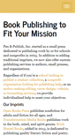 Mobile Screenshot of penandpublish.com